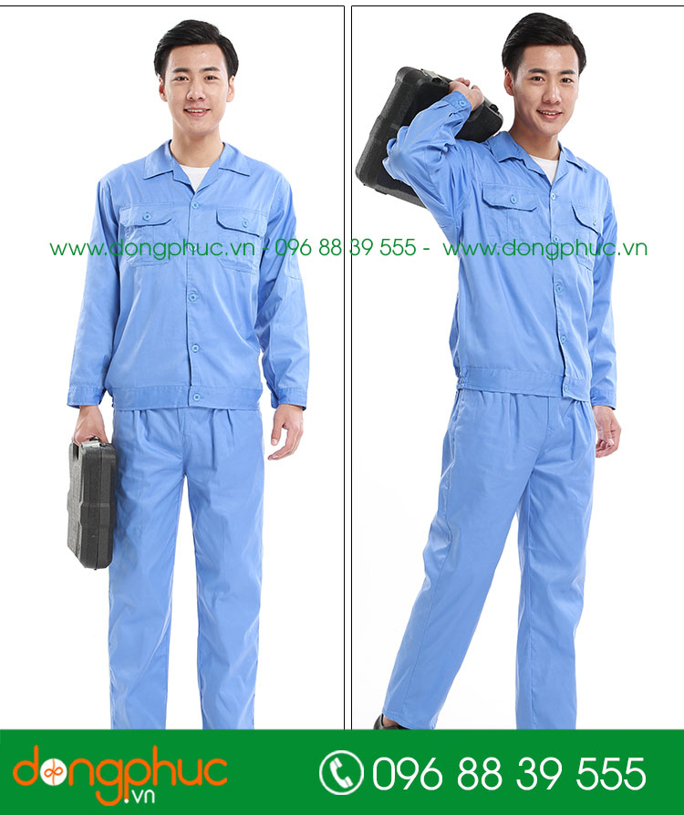 Mẫu bảo hộ màu xanh 
